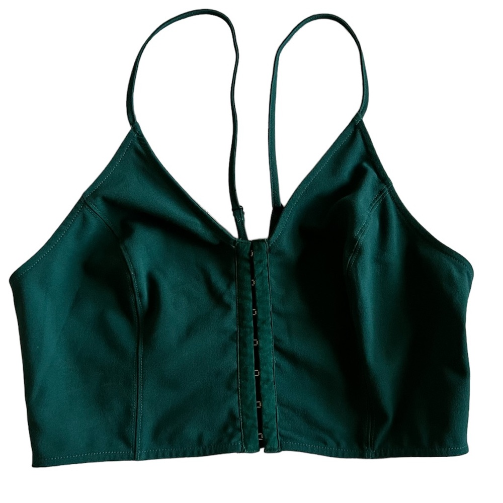 Free People Intimately Green Hook Bralette